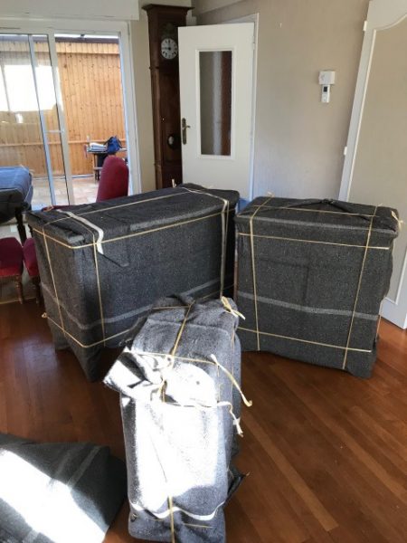 Protection des meubles avant un déménagement